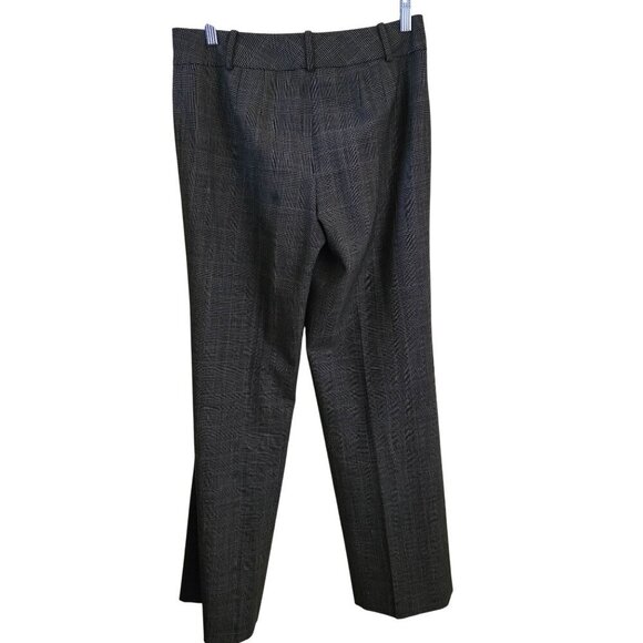 Ann Taylor Designer Men's Suiting Plaid Wool Blend Pant Suit Bow Pocket Size 6/8 - Picture 4 of 10